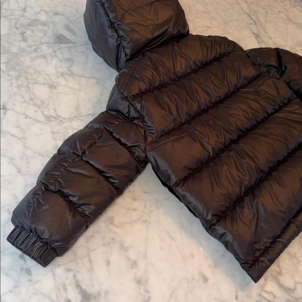 Limited Edition Moncler x Batman Kids Black Puffer Jacket